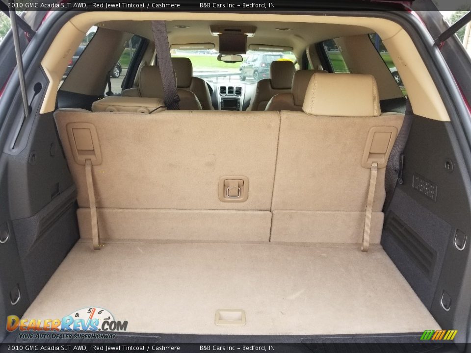 2010 GMC Acadia SLT AWD Red Jewel Tintcoat / Cashmere Photo #7