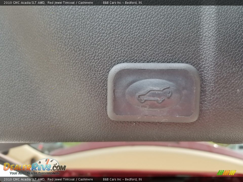 2010 GMC Acadia SLT AWD Red Jewel Tintcoat / Cashmere Photo #8