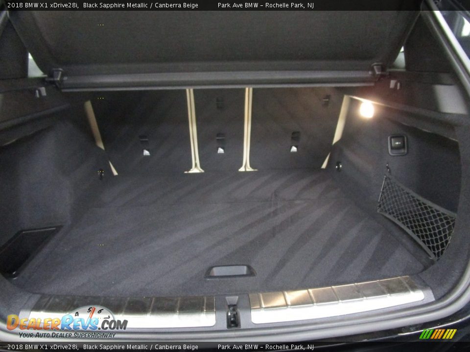 2018 BMW X1 xDrive28i Black Sapphire Metallic / Canberra Beige Photo #23
