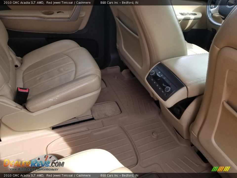 2010 GMC Acadia SLT AWD Red Jewel Tintcoat / Cashmere Photo #12