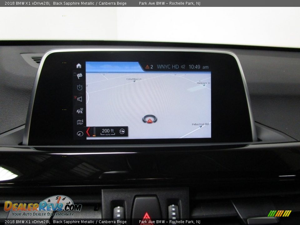 2018 BMW X1 xDrive28i Black Sapphire Metallic / Canberra Beige Photo #28