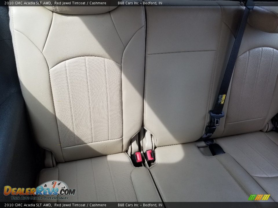 2010 GMC Acadia SLT AWD Red Jewel Tintcoat / Cashmere Photo #13