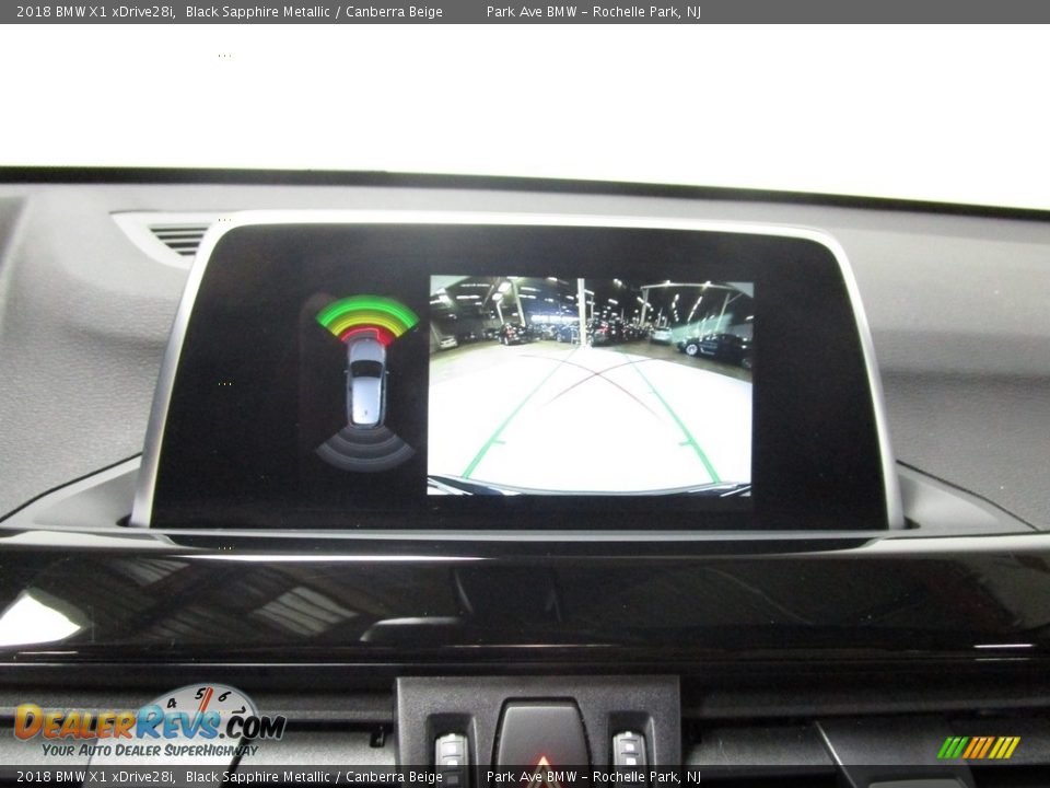 2018 BMW X1 xDrive28i Black Sapphire Metallic / Canberra Beige Photo #29