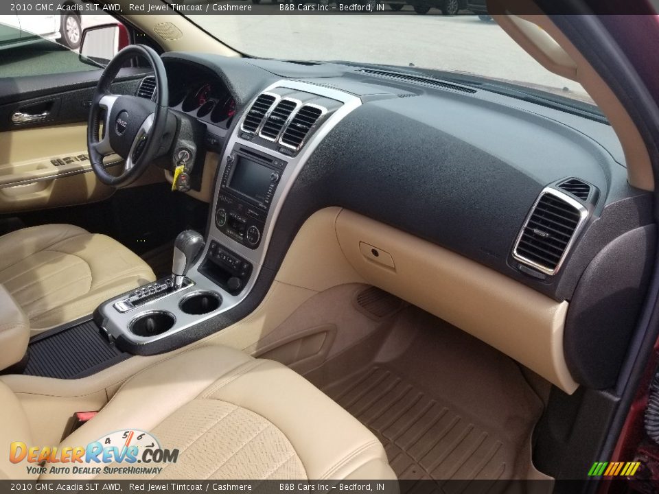 2010 GMC Acadia SLT AWD Red Jewel Tintcoat / Cashmere Photo #16