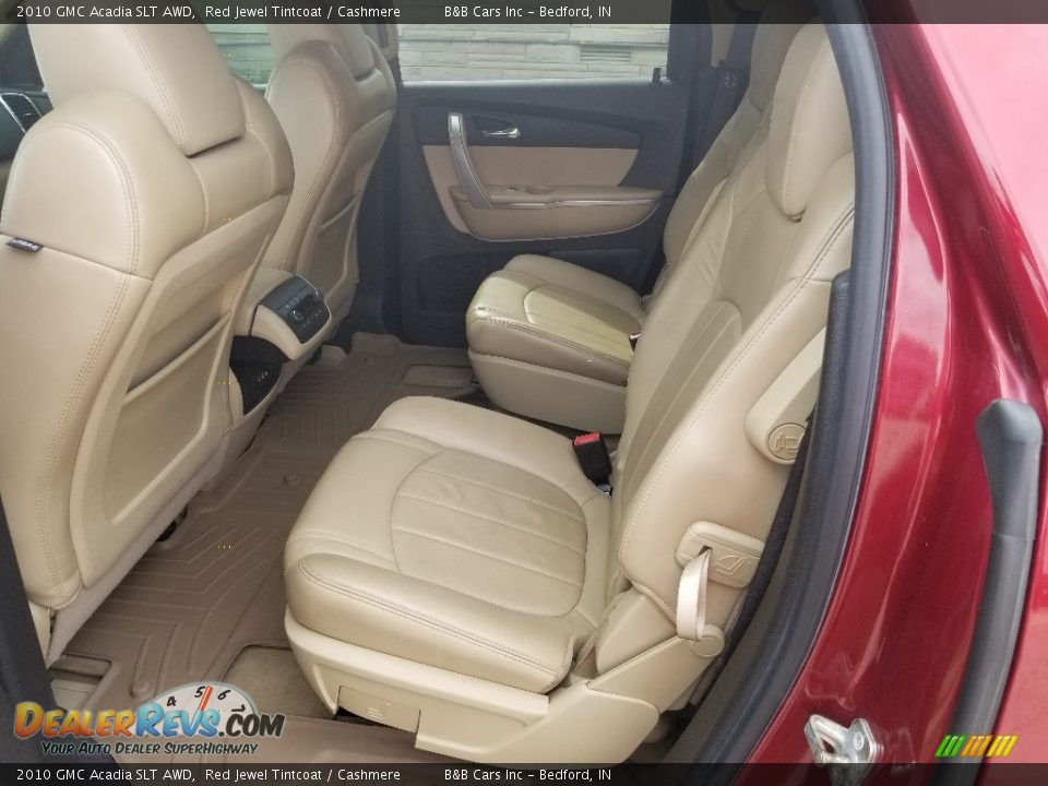 2010 GMC Acadia SLT AWD Red Jewel Tintcoat / Cashmere Photo #18