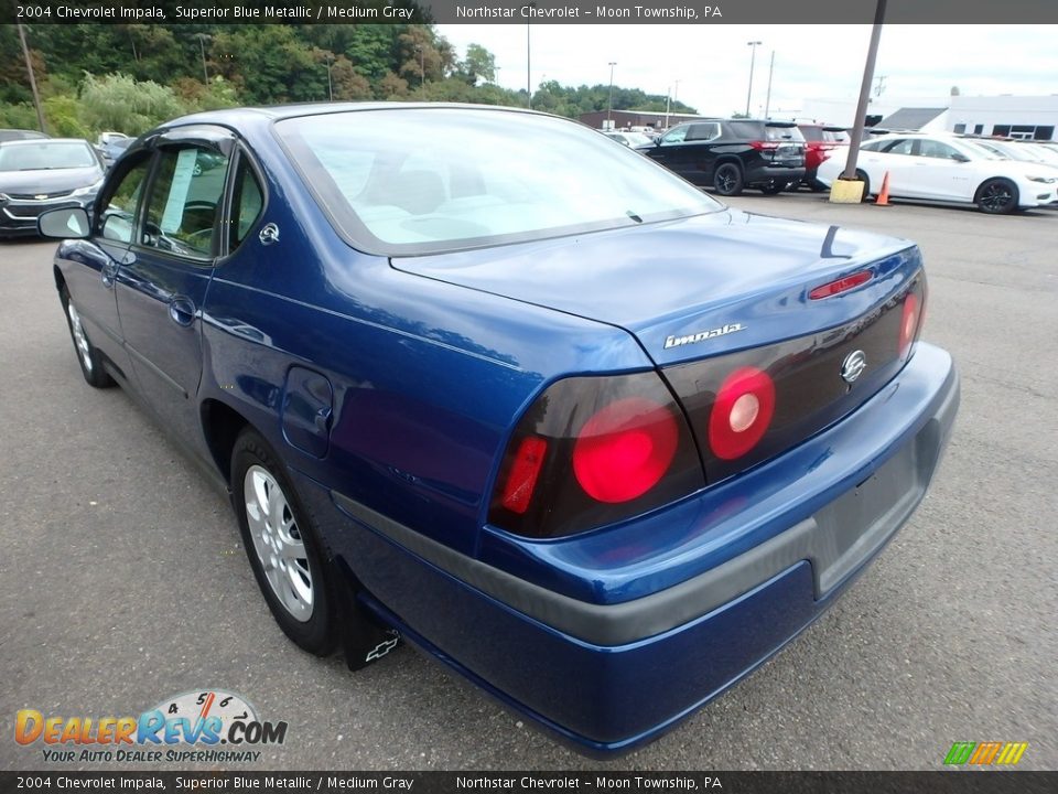 2004 Chevrolet Impala Superior Blue Metallic / Medium Gray Photo #2