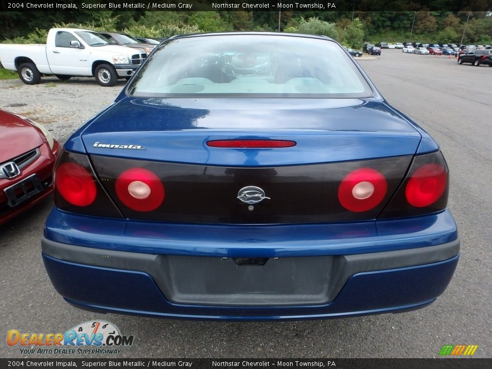 2004 Chevrolet Impala Superior Blue Metallic / Medium Gray Photo #3