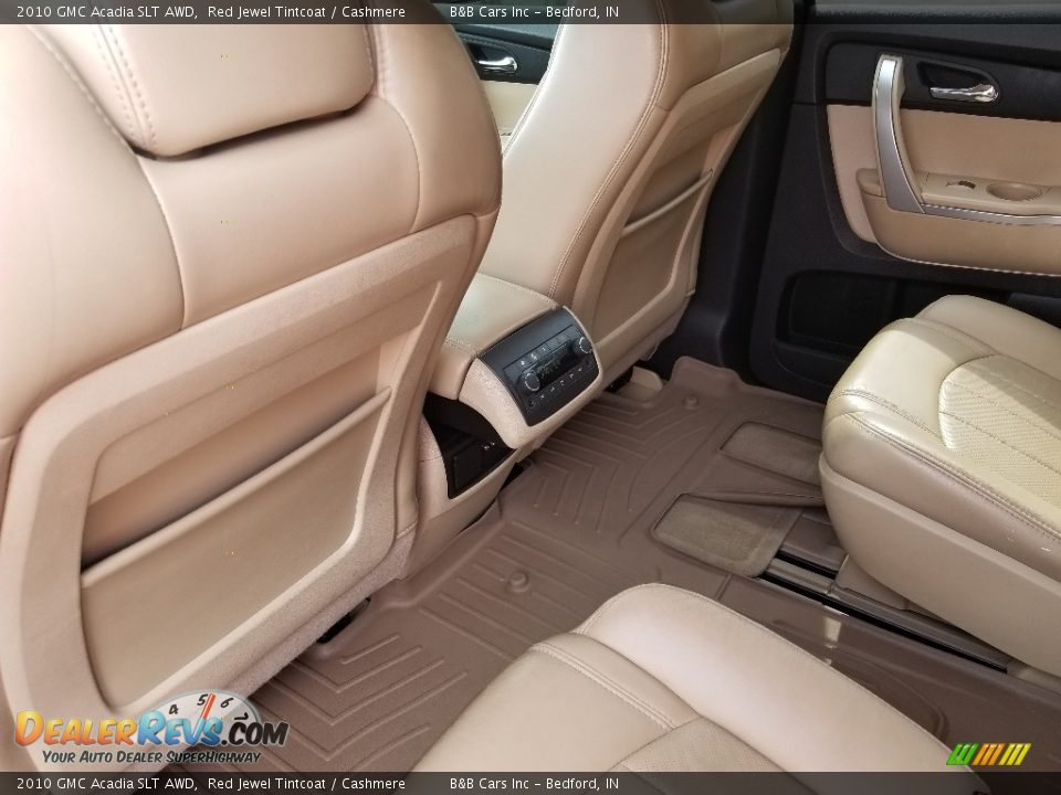 2010 GMC Acadia SLT AWD Red Jewel Tintcoat / Cashmere Photo #19
