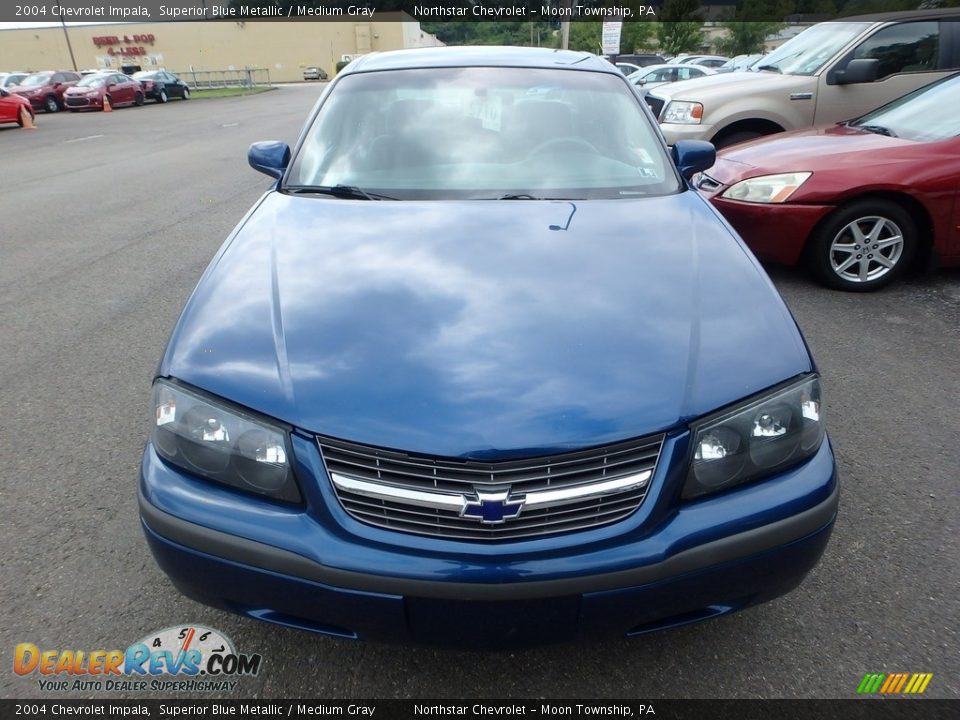 2004 Chevrolet Impala Superior Blue Metallic / Medium Gray Photo #6