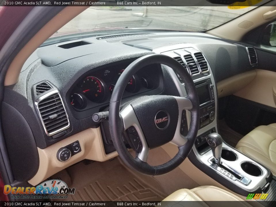 2010 GMC Acadia SLT AWD Red Jewel Tintcoat / Cashmere Photo #23