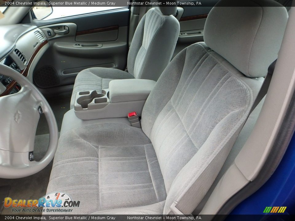 2004 Chevrolet Impala Superior Blue Metallic / Medium Gray Photo #8