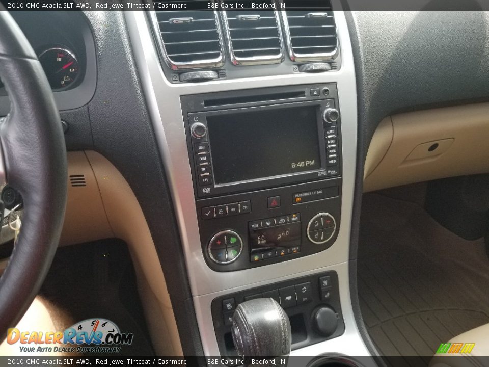2010 GMC Acadia SLT AWD Red Jewel Tintcoat / Cashmere Photo #24