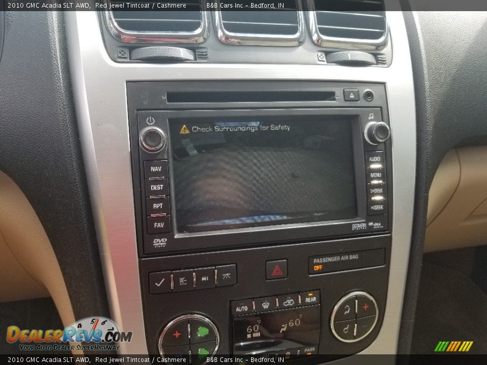 2010 GMC Acadia SLT AWD Red Jewel Tintcoat / Cashmere Photo #25