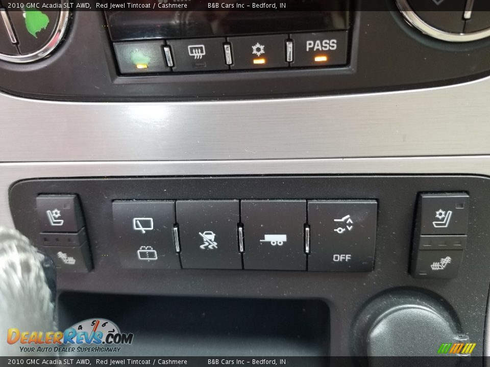 2010 GMC Acadia SLT AWD Red Jewel Tintcoat / Cashmere Photo #26