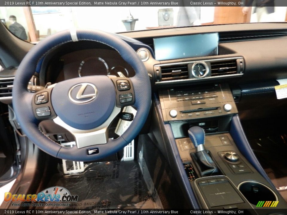 Dashboard of 2019 Lexus RC F 10th Anniversary Special Edition Photo #3
