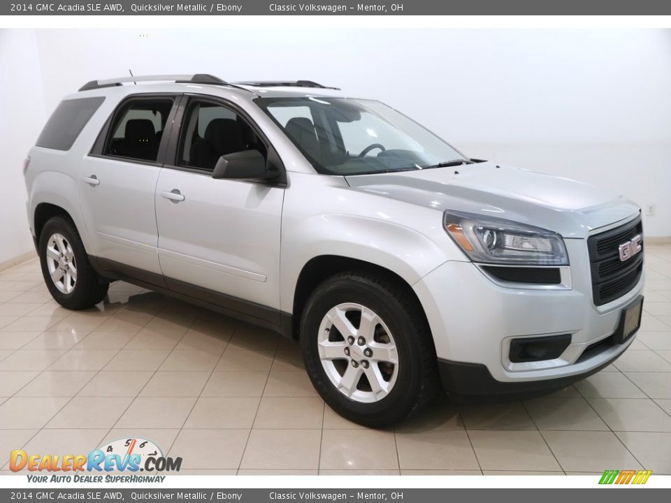 2014 GMC Acadia SLE AWD Quicksilver Metallic / Ebony Photo #1