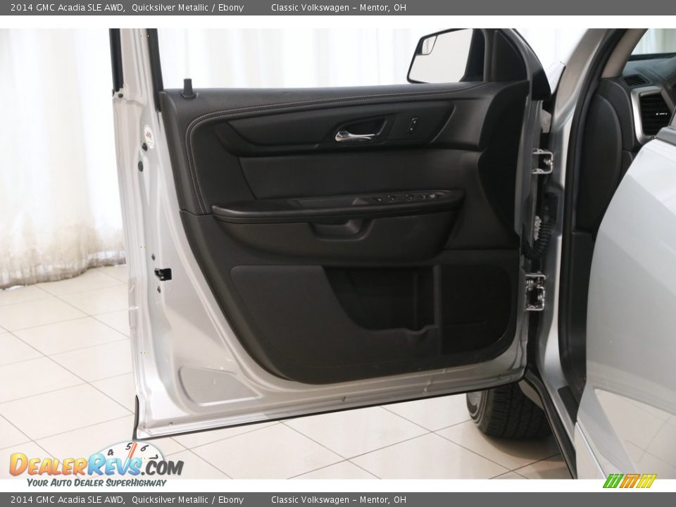 2014 GMC Acadia SLE AWD Quicksilver Metallic / Ebony Photo #4