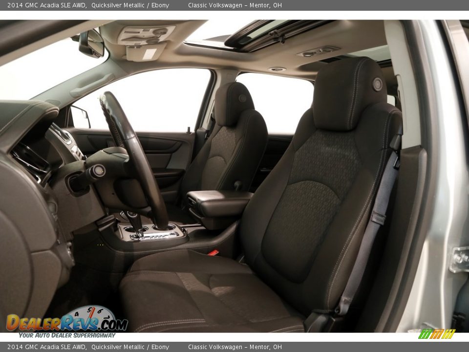 2014 GMC Acadia SLE AWD Quicksilver Metallic / Ebony Photo #5