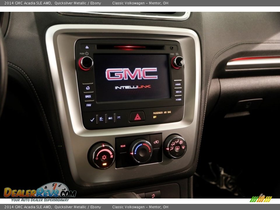 2014 GMC Acadia SLE AWD Quicksilver Metallic / Ebony Photo #9