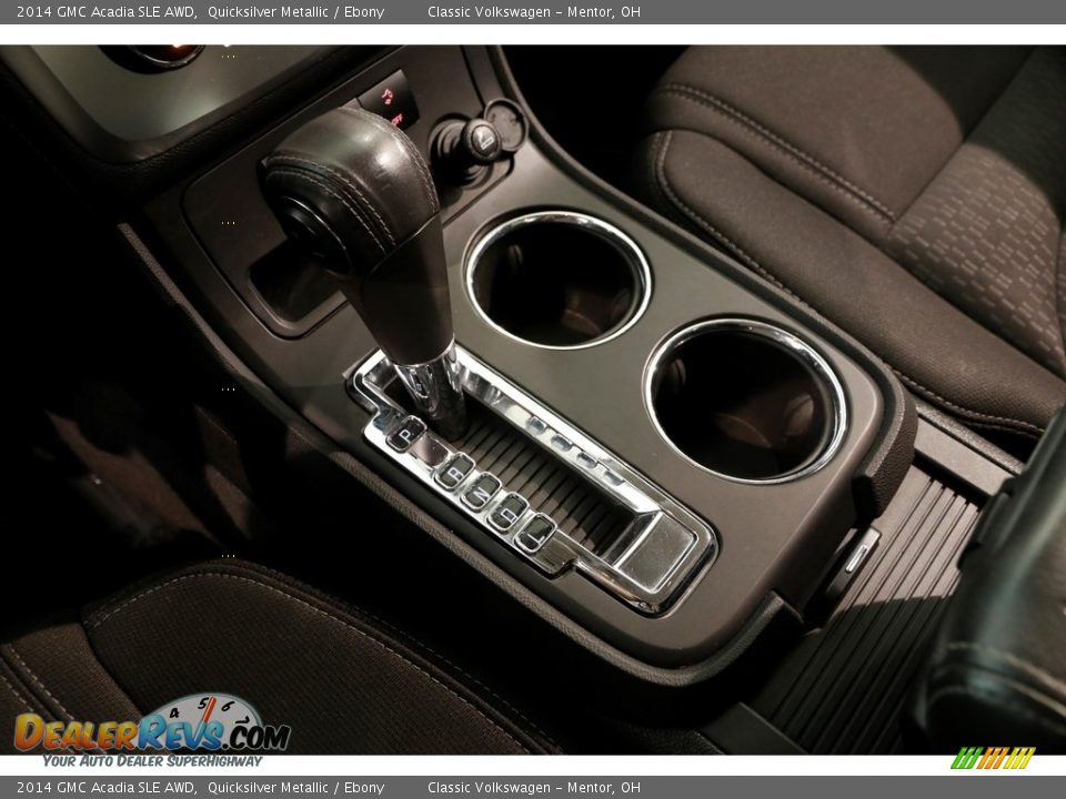 2014 GMC Acadia SLE AWD Quicksilver Metallic / Ebony Photo #13