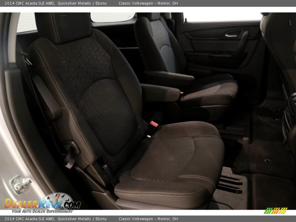 2014 GMC Acadia SLE AWD Quicksilver Metallic / Ebony Photo #15