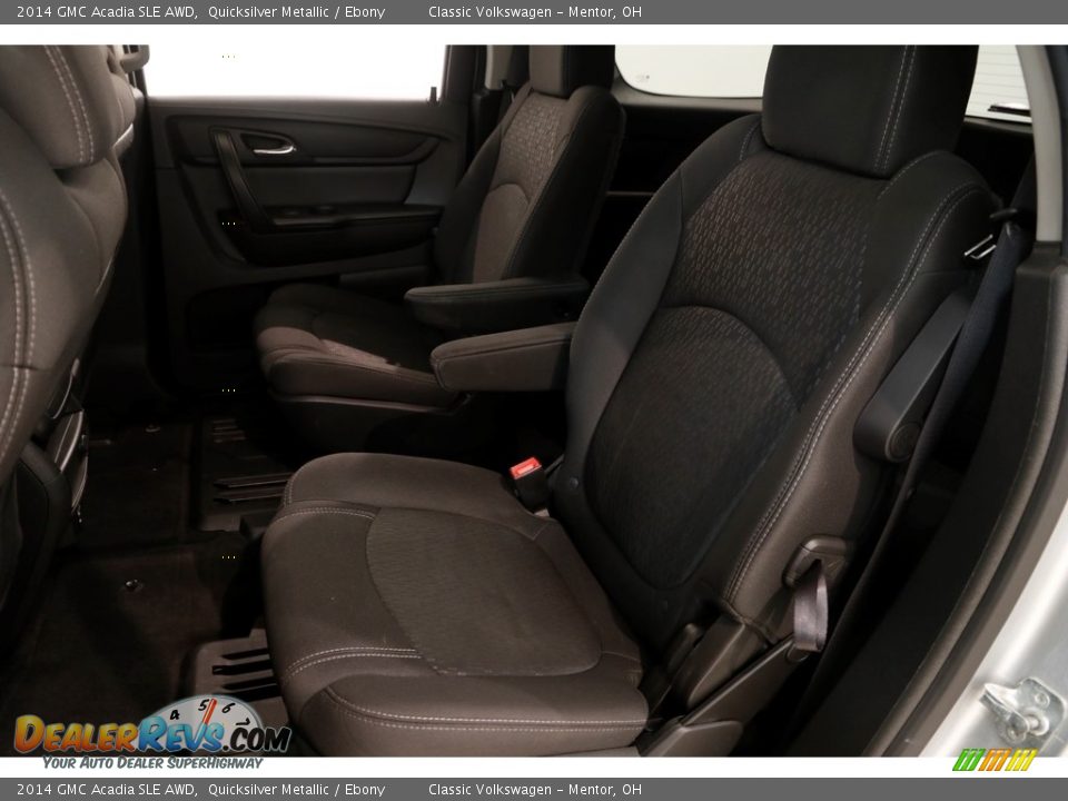 2014 GMC Acadia SLE AWD Quicksilver Metallic / Ebony Photo #16