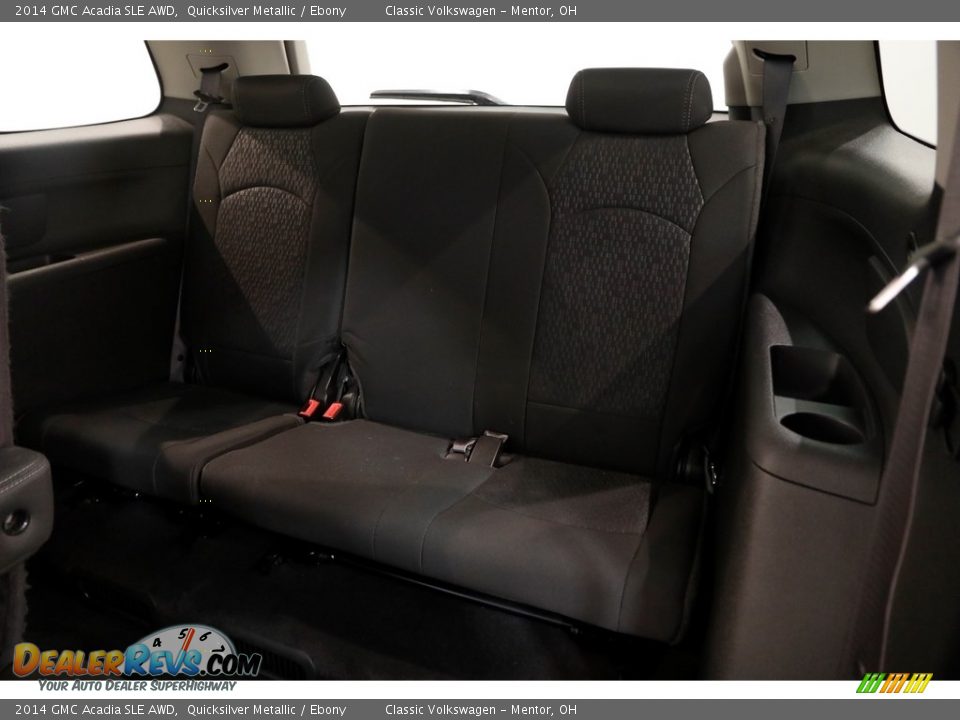 2014 GMC Acadia SLE AWD Quicksilver Metallic / Ebony Photo #17