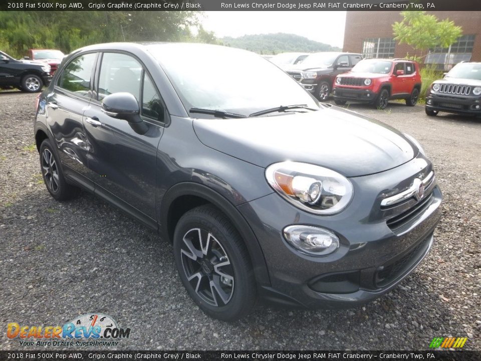 Front 3/4 View of 2018 Fiat 500X Pop AWD Photo #7