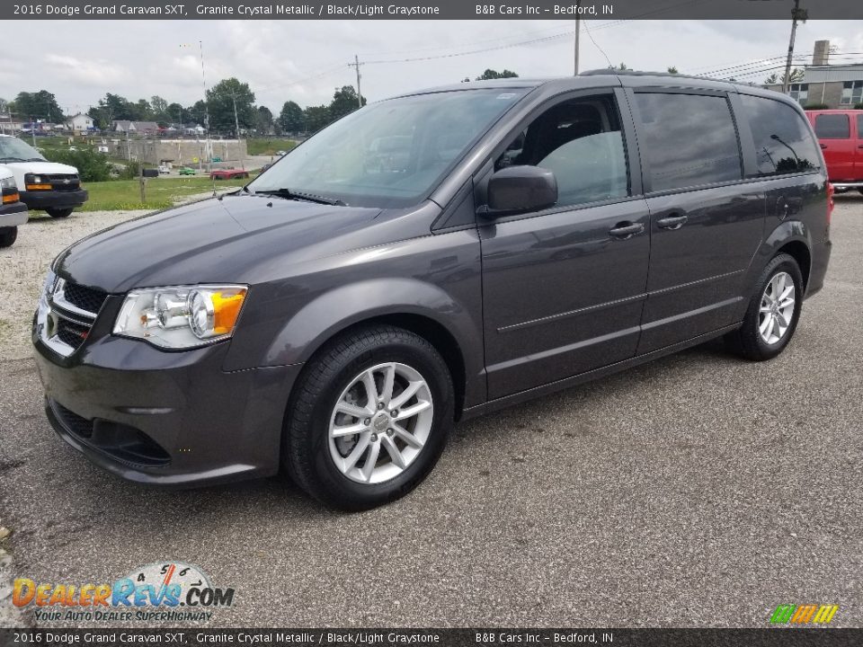2016 Dodge Grand Caravan SXT Granite Crystal Metallic / Black/Light Graystone Photo #1