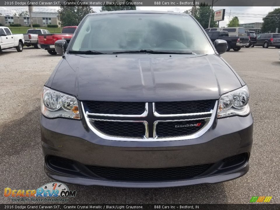 2016 Dodge Grand Caravan SXT Granite Crystal Metallic / Black/Light Graystone Photo #3