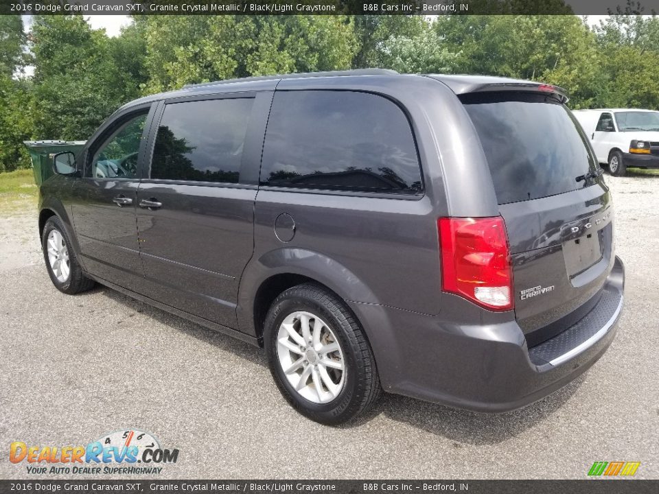 2016 Dodge Grand Caravan SXT Granite Crystal Metallic / Black/Light Graystone Photo #5