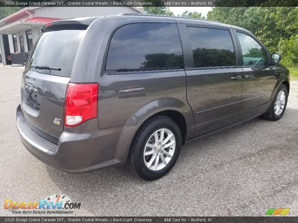 2016 Dodge Grand Caravan SXT Granite Crystal Metallic / Black/Light Graystone Photo #6