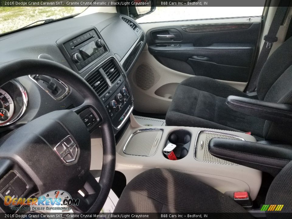 2016 Dodge Grand Caravan SXT Granite Crystal Metallic / Black/Light Graystone Photo #21