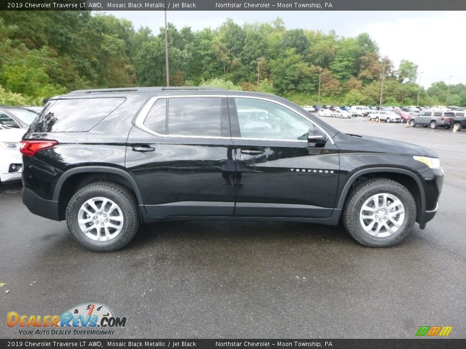 2019 Chevrolet Traverse LT AWD Mosaic Black Metallic / Jet Black Photo #6