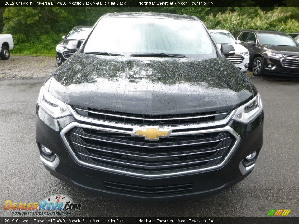 2019 Chevrolet Traverse LT AWD Mosaic Black Metallic / Jet Black Photo #8