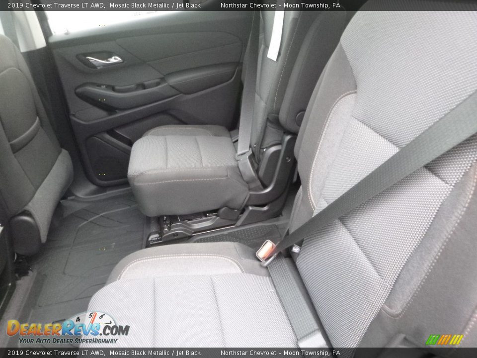 2019 Chevrolet Traverse LT AWD Mosaic Black Metallic / Jet Black Photo #12