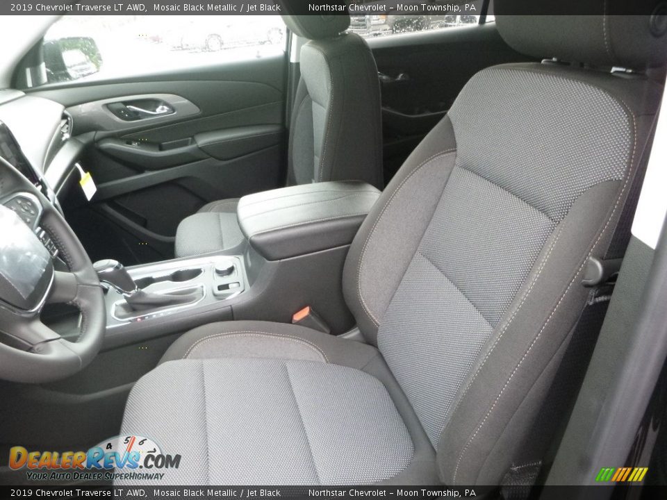 2019 Chevrolet Traverse LT AWD Mosaic Black Metallic / Jet Black Photo #16