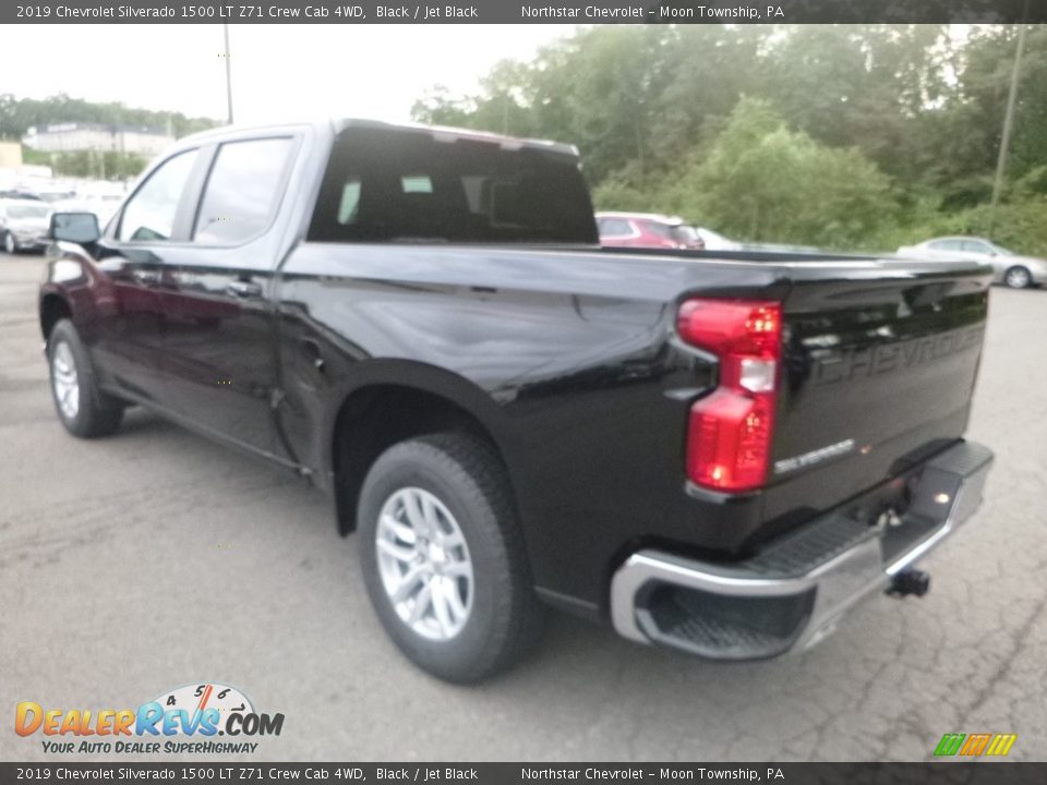 2019 Chevrolet Silverado 1500 LT Z71 Crew Cab 4WD Black / Jet Black Photo #3
