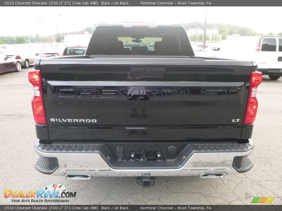 2019 Chevrolet Silverado 1500 LT Z71 Crew Cab 4WD Black / Jet Black Photo #4