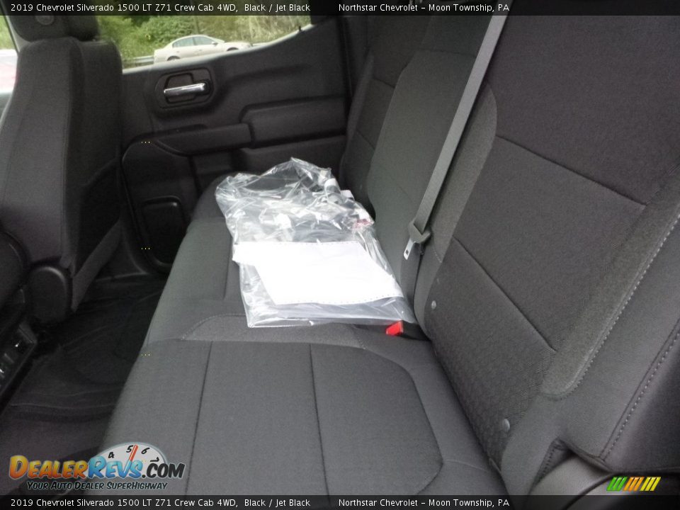 2019 Chevrolet Silverado 1500 LT Z71 Crew Cab 4WD Black / Jet Black Photo #13