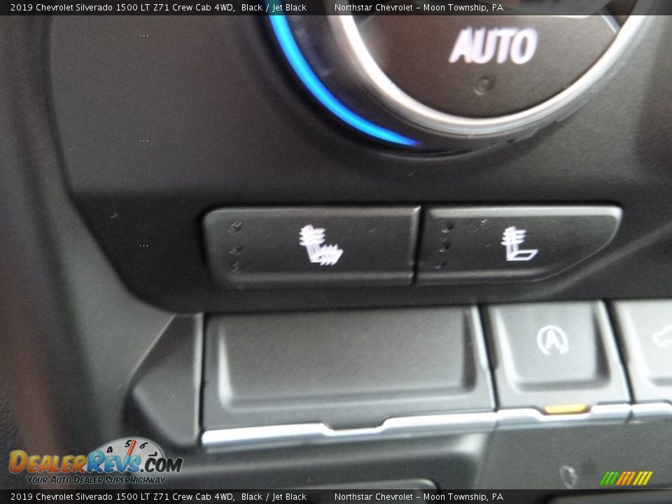 2019 Chevrolet Silverado 1500 LT Z71 Crew Cab 4WD Black / Jet Black Photo #20