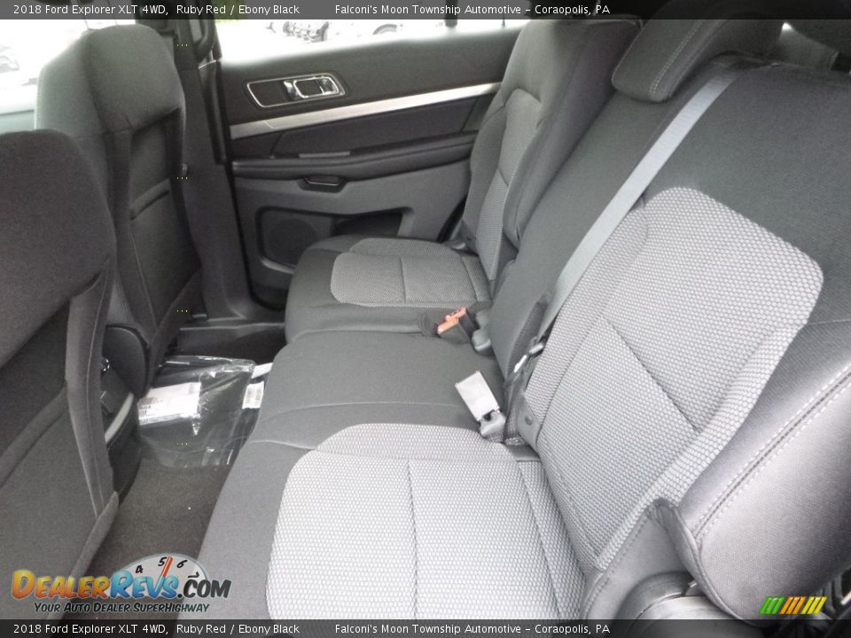 2018 Ford Explorer XLT 4WD Ruby Red / Ebony Black Photo #8