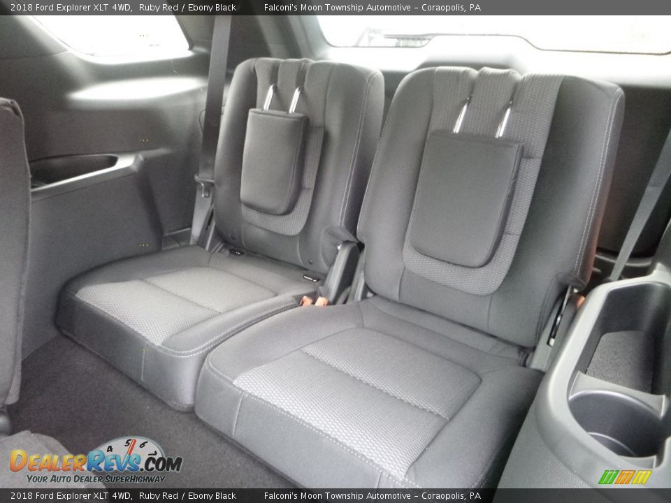 2018 Ford Explorer XLT 4WD Ruby Red / Ebony Black Photo #9