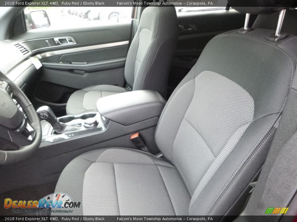 2018 Ford Explorer XLT 4WD Ruby Red / Ebony Black Photo #10