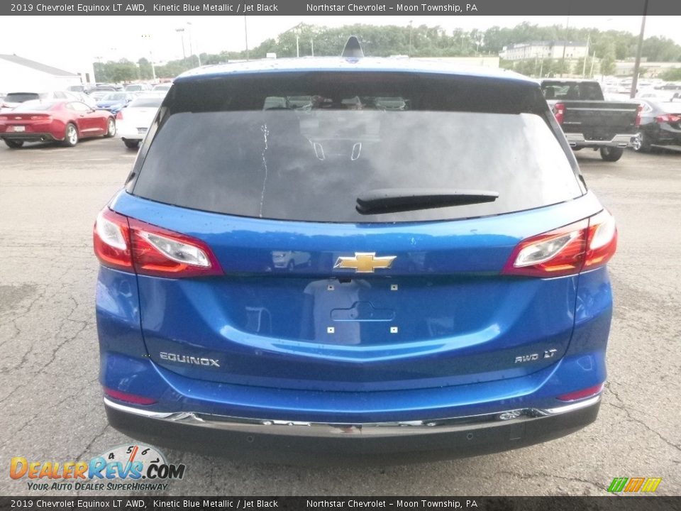 2019 Chevrolet Equinox LT AWD Kinetic Blue Metallic / Jet Black Photo #4