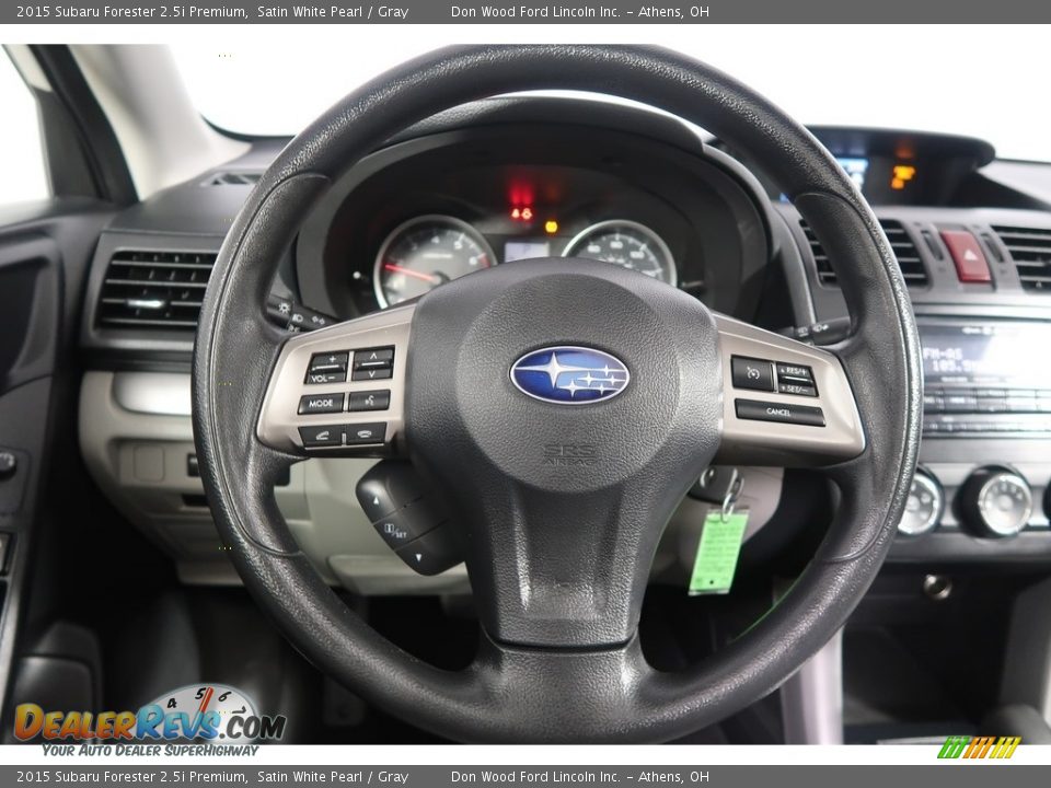 2015 Subaru Forester 2.5i Premium Satin White Pearl / Gray Photo #16
