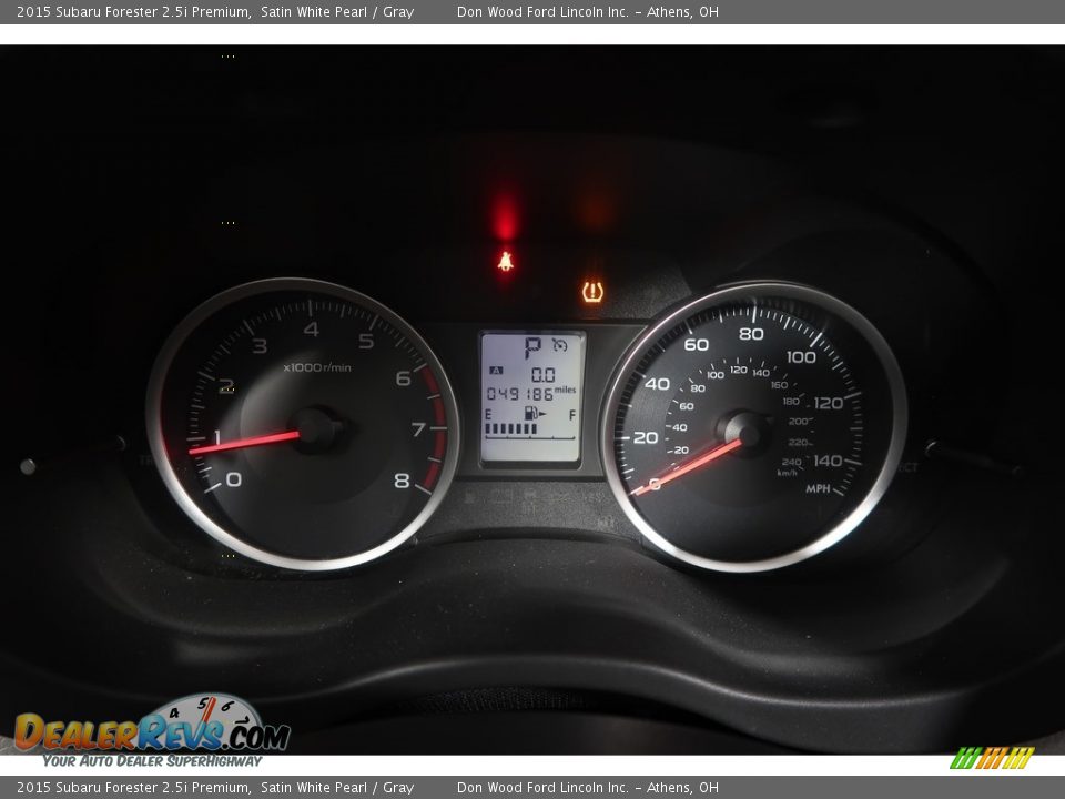 2015 Subaru Forester 2.5i Premium Satin White Pearl / Gray Photo #20