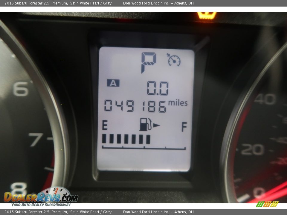 2015 Subaru Forester 2.5i Premium Satin White Pearl / Gray Photo #21