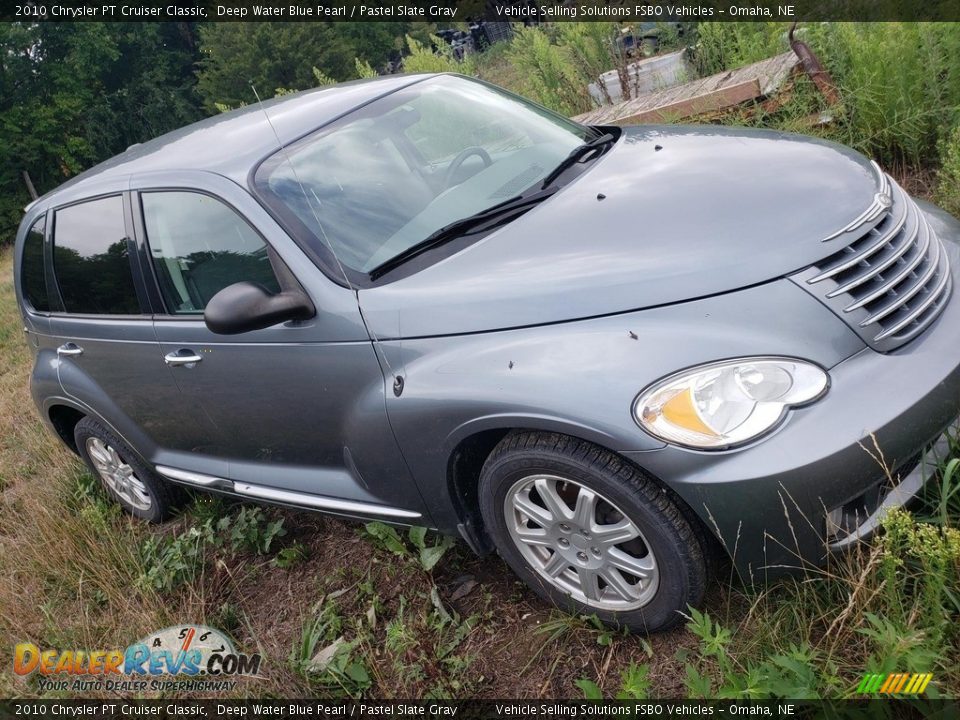 2010 Chrysler PT Cruiser Classic Deep Water Blue Pearl / Pastel Slate Gray Photo #1