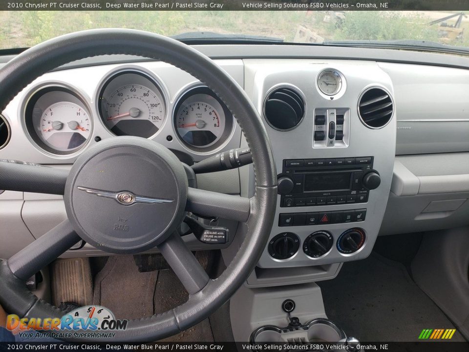 2010 Chrysler PT Cruiser Classic Deep Water Blue Pearl / Pastel Slate Gray Photo #5